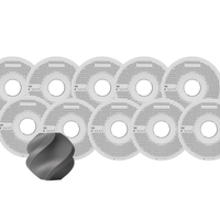 Bambu Lab Silver ABS Filament 10 Pack - 1.75mm (1kg)