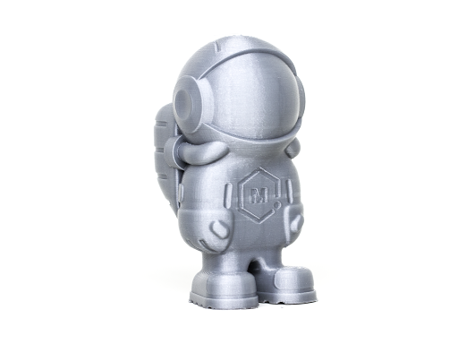 Silver MH Build Series PLA Filament - 1.75mm (1kg)