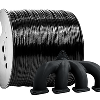 Black PRO Series ABS Filament - 2.85mm (10lb)