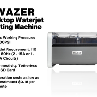 WAZER Desktop Waterjet Cutting Machine