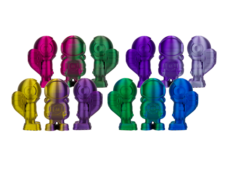 Quantum Dual-Color PLA Variety 5-Pack - 1.75mm