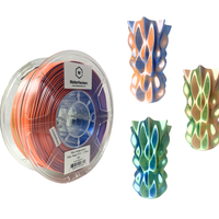 Blue Orange Green Silky MH Build Series Magic PLA Filament - 1.75mm (1kg)