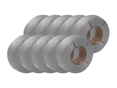 Bambu Lab Gray PLA Filament Refill 10 Pack- 1.75mm (1kg)