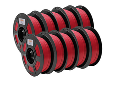 ThriftyMake Red PETG Filament 10 Pack - 1.75mm (1kg)