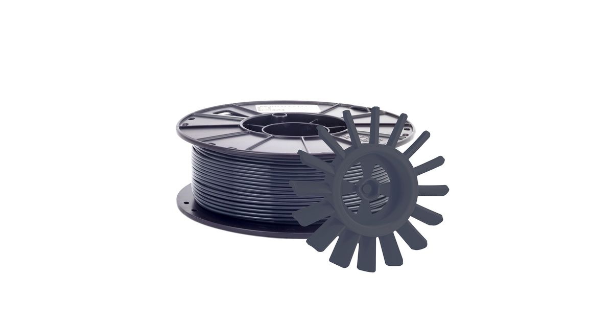 Jet Gray PRO Series Tough PLA Filament 2.85mm - (10lb) | MatterHackers