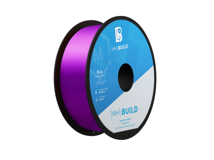 Silky Purple MH Build Series PLA Filament - 1.75mm (1kg)