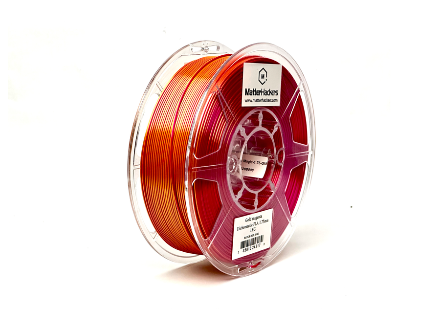 Gold Magenta Silky MH Build Series Magic PLA Filament - 1.75mm (1kg)