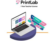 PrintLab Classroom 3D Printing Curriculum - Teacher License - 1 Year