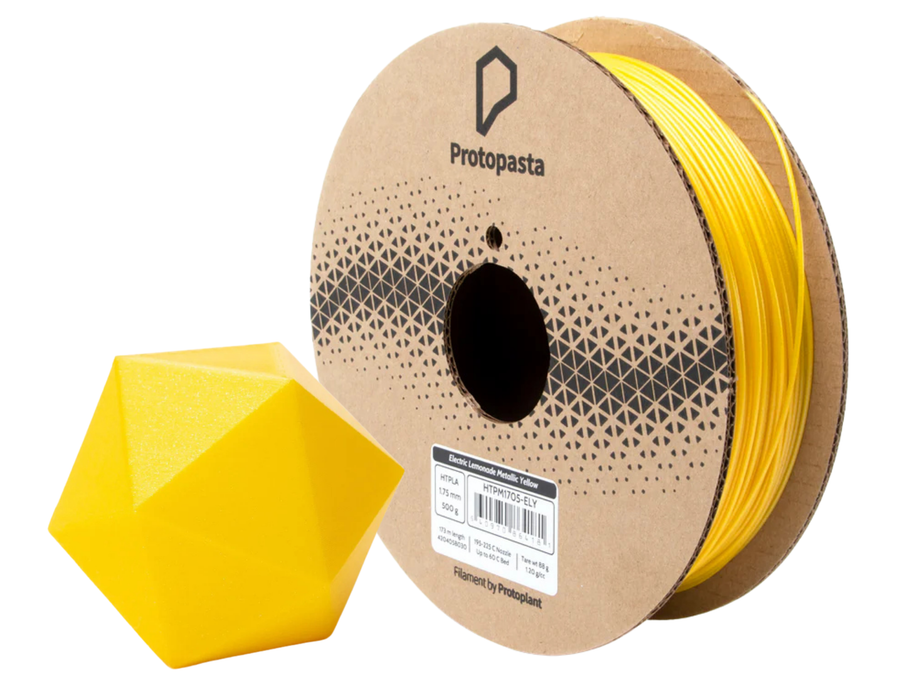 Protopasta Empire Strikes Black Silver Glitter HTPLA Filament - 1.75mm (0.5kg)