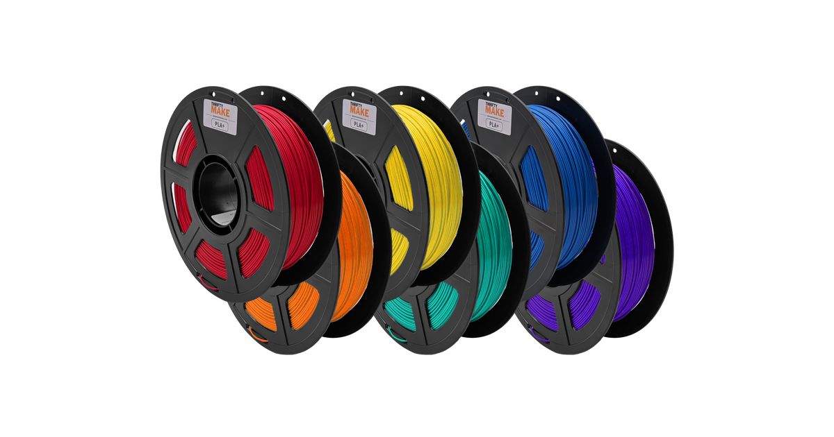 ThriftyMake Rainbow Pack PLA+ Filament Bundle | MatterHackers