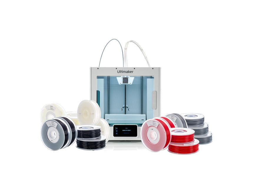 3d プリンター ultimaker S3 Ultimaker S3 3D Printer - Engineering Bundle | MatterHackers