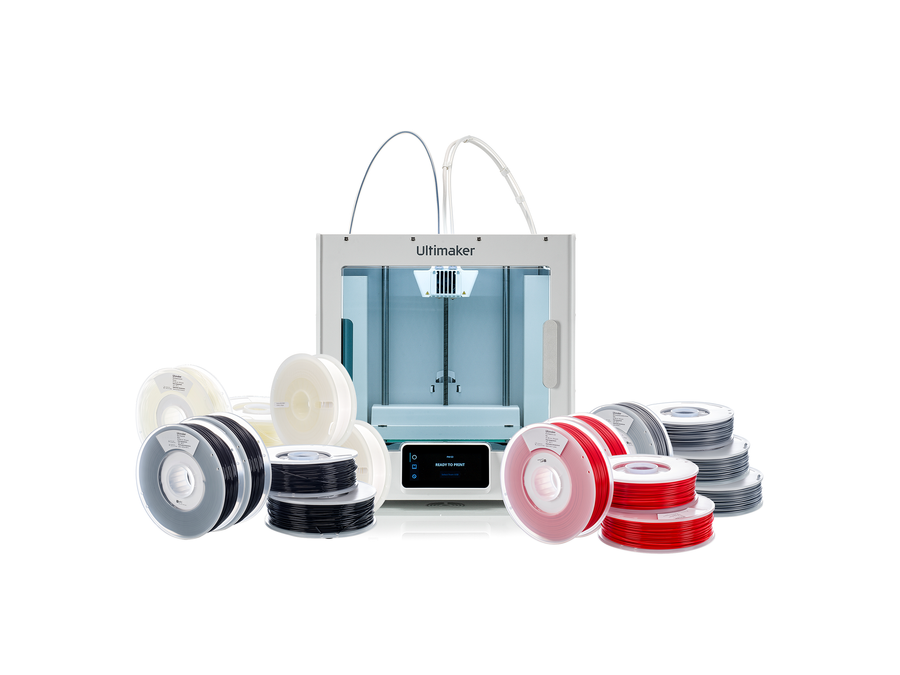 Ultimaker S3 3D Printer - Engineering Bundle | MatterHackers
