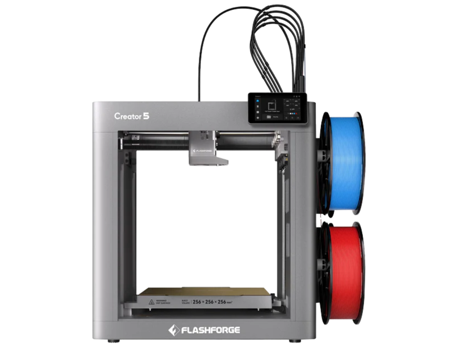 Flashforge Creator 5 Pro 4-Toolheads Multi-Color 3D Printer