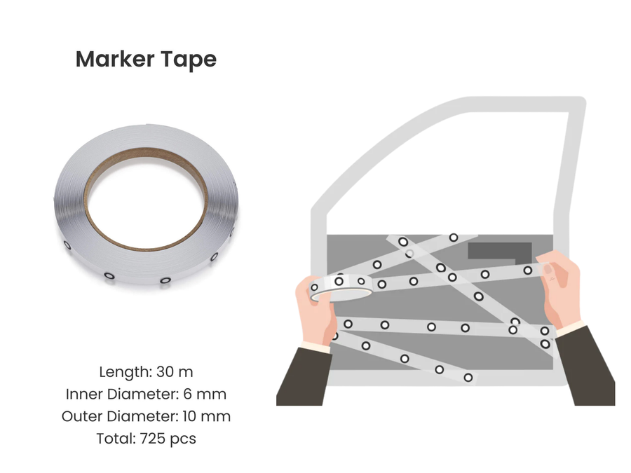 Revopoint Scanner Markers - 3mm (Sheet of 500)
