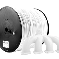 White PRO Series ABS Filament - 1.75mm (10lb)
