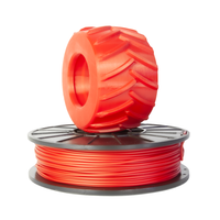 Red PRO Series Flex Filament - 2.85mm Flexible TPE (0.5kg)