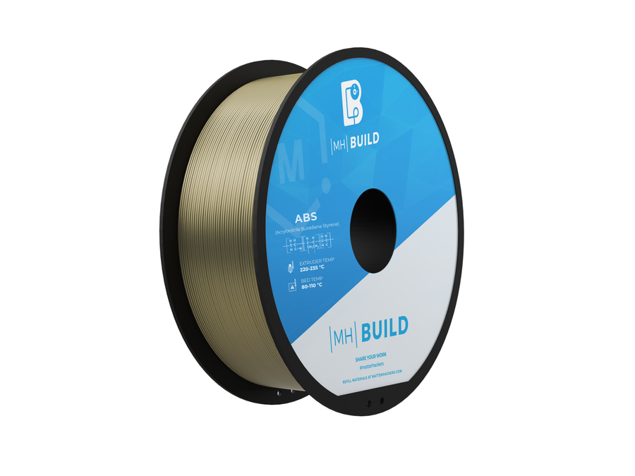 Natural MH Build Series ABS Filament - 1.75mm (1kg)