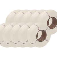 Bambu Lab Bone White Matte PLA Filament Refill 10 Pack - 1.75mm (1kg)