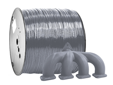 Jet Gray PRO Series ABS Filament -  2.85mm (10lb)