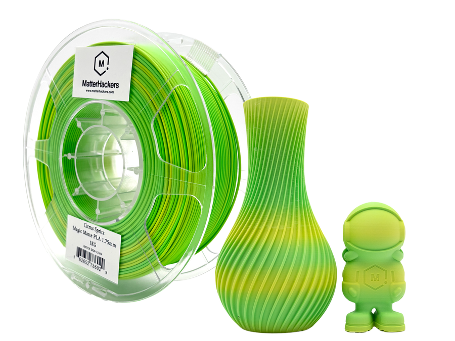Citrus Spritz MH Build Series Magic Matte PLA Filament - 1.75mm (1kg)