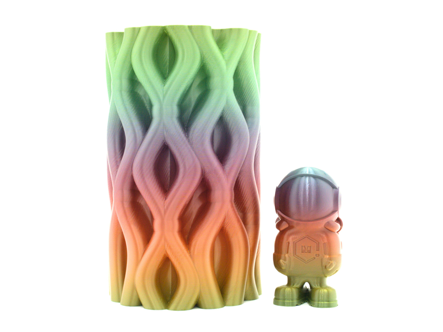 PolyMaker Panchroma Gradient Silk Rainbow PLA Filament - 1.75mm (1kg)