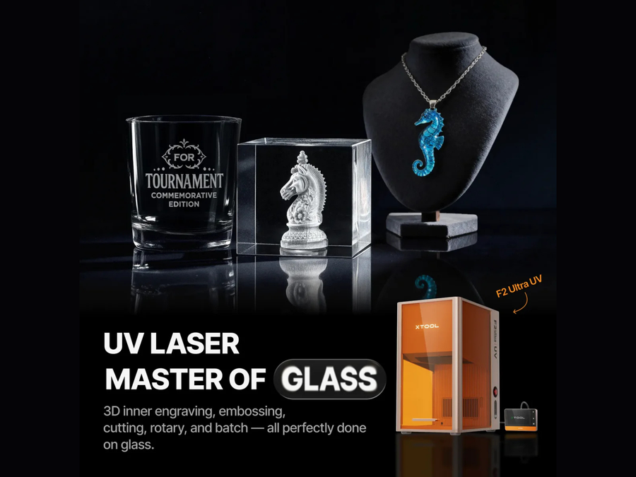xTool Duo: F2 Ultra Dual + F2 Ultra UV Productivity Bundle