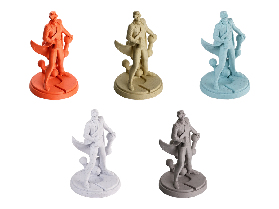 PolyMaker Panchroma Marble White PLA Filament - 1.75mm (1kg)