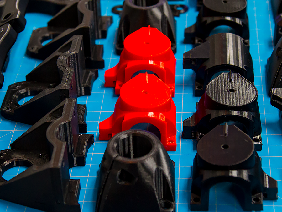 Translucent Red PRO Series PETG Filament - 2.85mm (1kg)