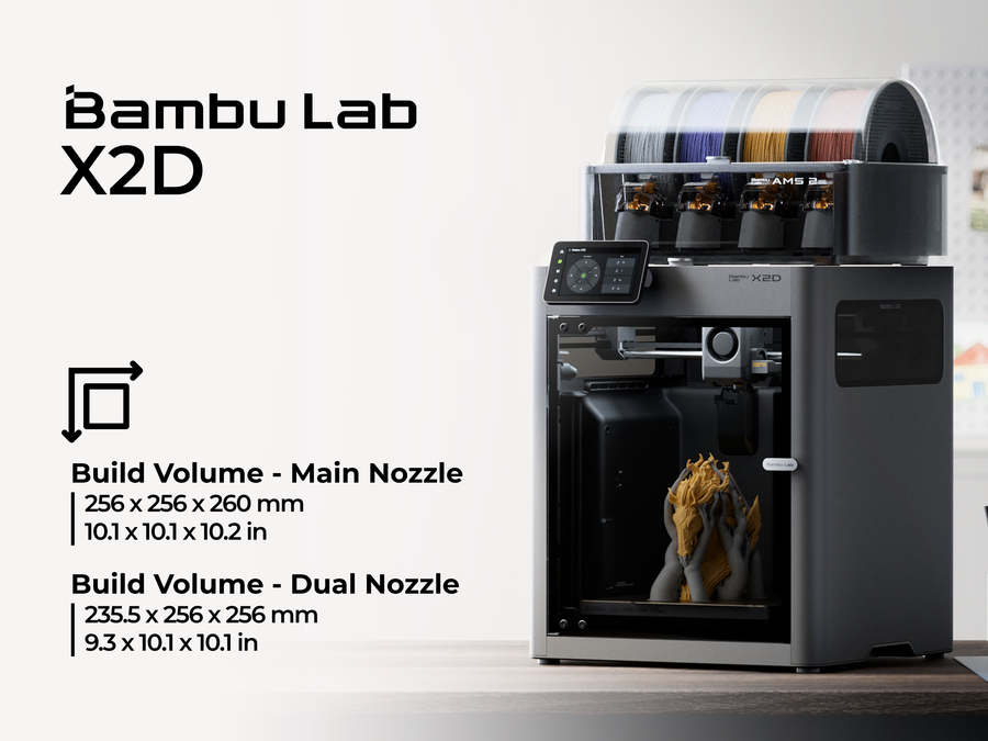 Bambu Lab X2D - Top-Tier Materials Bundle