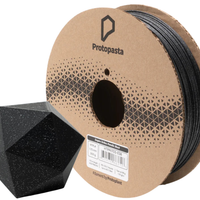 Protopasta Empire Strikes Black Silver Glitter HTPLA Filament - 1.75mm (0.5kg)