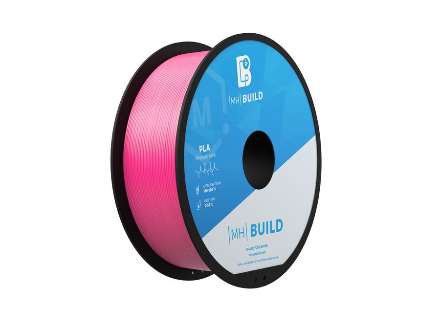 Pink MH Build Series PLA Filament - 1.75mm (1kg)