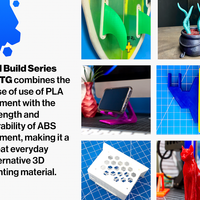 MH Build Series Translucent PETG Filament Bundle - 1.75mm