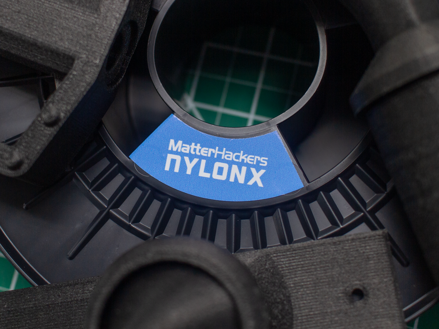 CLEARANCE - NylonX Carbon Fiber PA12 Filament (Notched Spool) - 1.75mm (0.5kg)