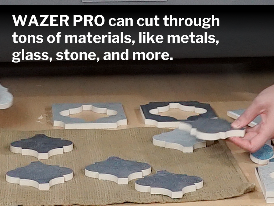 WAZER Pro Desktop Waterjet Cutting Machine