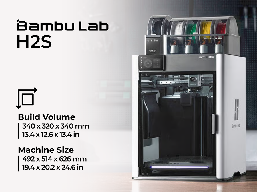 Bambu Lab H2S Combo - EDU Bundle - The Works