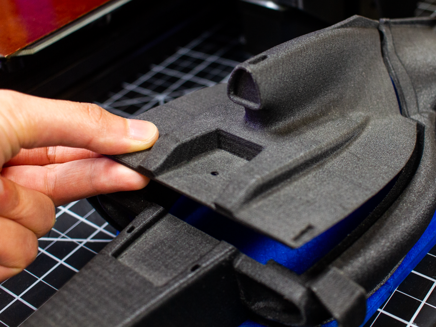 CLEARANCE - NylonX Carbon Fiber PA12 Filament (Notched Spool) - 1.75mm (0.5kg)