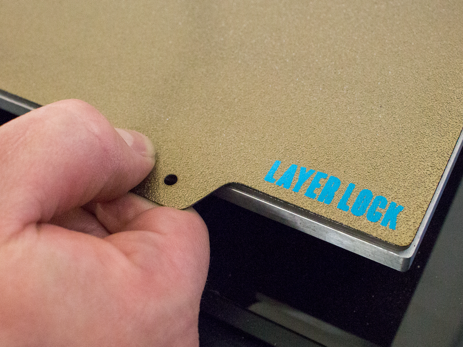 CLEARANCE - LayerLock Powder Coated PEI Build Plate 9.5" x 10"