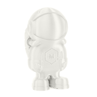 Silky White MH Build Series PLA Filament - 2.85mm (1kg)