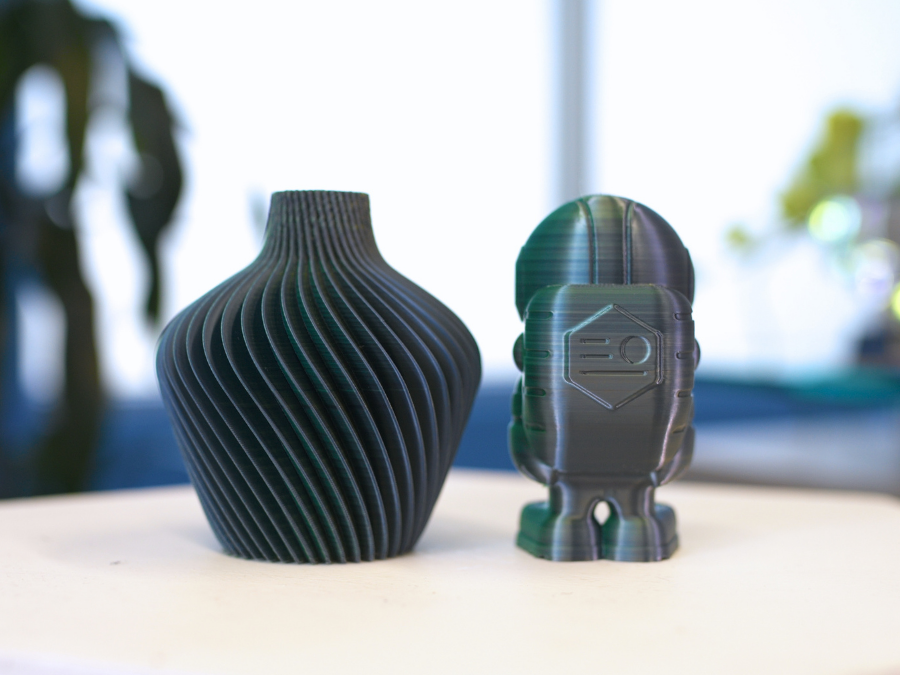 Gold Green Black Silky MH Build Series Magic PLA Filament - 1.75mm (1kg)
