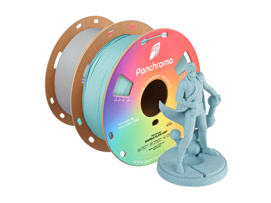 PolyMaker Panchroma Marble White PLA Filament - 1.75mm (1kg)