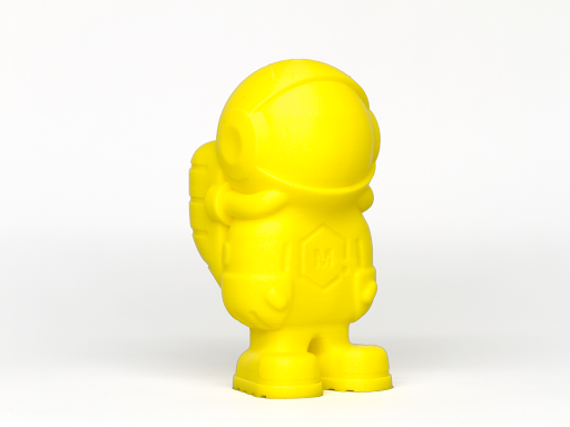 Yellow MH Build Series PLA Filament - 2.85mm (1kg)