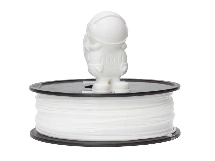 White MH Build Series TPU Flexible Filament - 2.85mm (1kg)