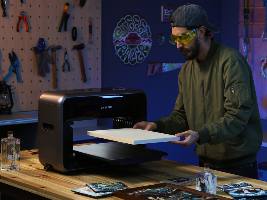 eufyMake E1 3D Texture UV Printer Deluxe Plus Bundle