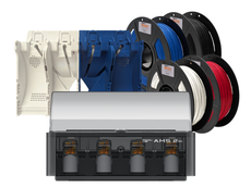Bambu Lab AMS 2 Pro with ThriftyMake Filament 4-Pack and Hydra Adapter