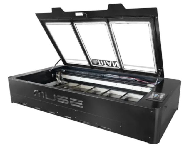 FSL Muse Titan Desktop CO2 Laser - 48 x 24 - 75w | MatterHackers