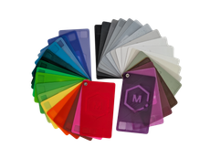 PRO Series PLA Sample Cards