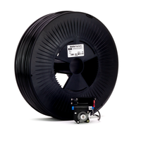 Black PRO Series Ryno Filament - 1.75mm (5lb)