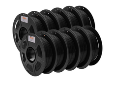 ThriftyMake Black PLA+ Filament 10 Pack - 1.75mm (1kg)