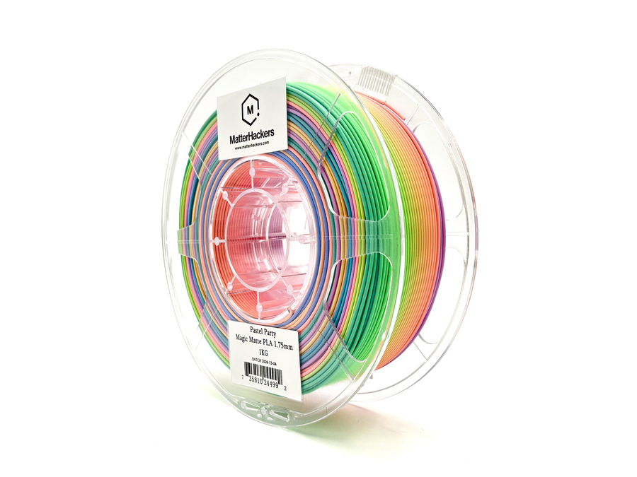 Pastel Party MH Build Series Magic Matte PLA Filament - 1.75mm (1kg)