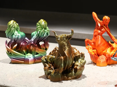 PolyMaker Panchroma Gradient Silk Rainbow PLA Filament - 1.75mm (1kg)